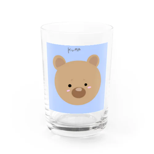 くまくん Water Glass