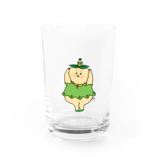 ぱくぱく村のお茶畑の妖精 Water Glass