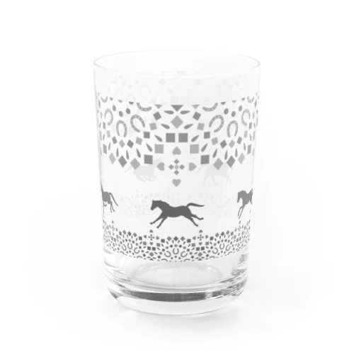 モロッカン駈歩グレー Water Glass