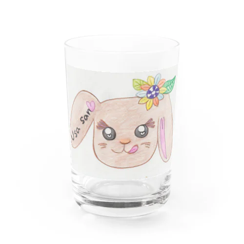 うささん Water Glass