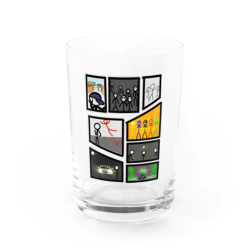 スティックマン・アソート Water Glass