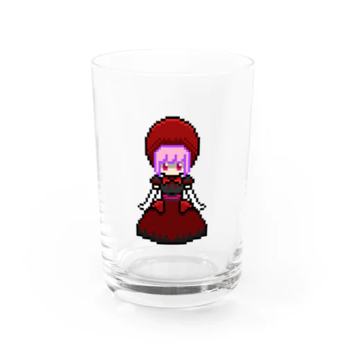 ドット絵お人形さん Water Glass