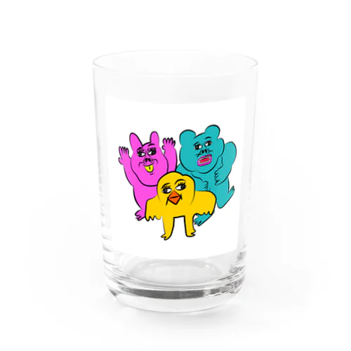 おとぼけ動物さんたちの愉快なグッズ Water Glass