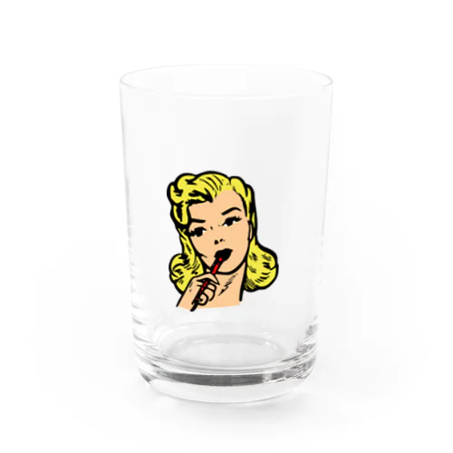 レトログラス　おねえさん用 Water Glass