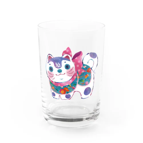 うるうるこまいぬ Water Glass