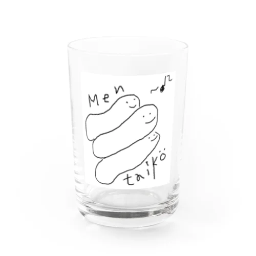 めんたいこくん Water Glass