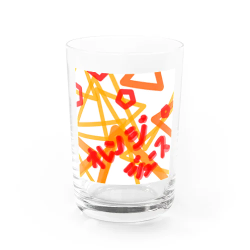 オレンジジュース Water Glass