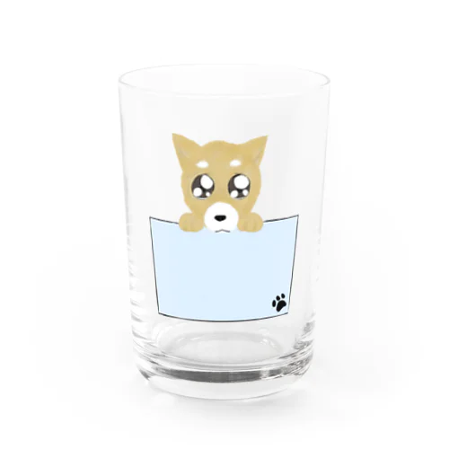 ポケットわんこ Water Glass