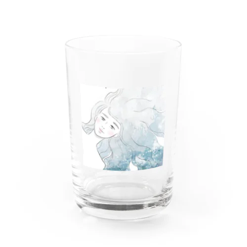 水のような髪を持つ女の子 Water Glass