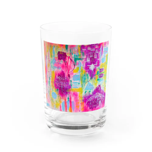 北アルプス雷鳥Love＆Peace Water Glass