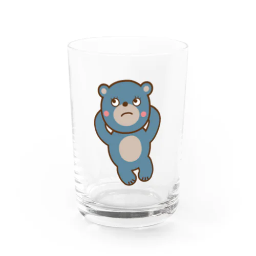 Bふてねくまー Water Glass