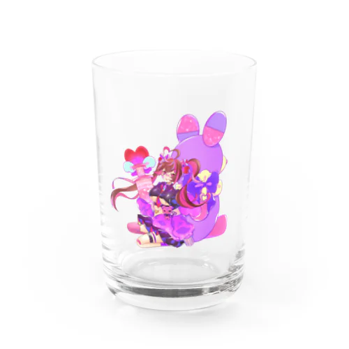 やみかわぷりんちゃん Water Glass