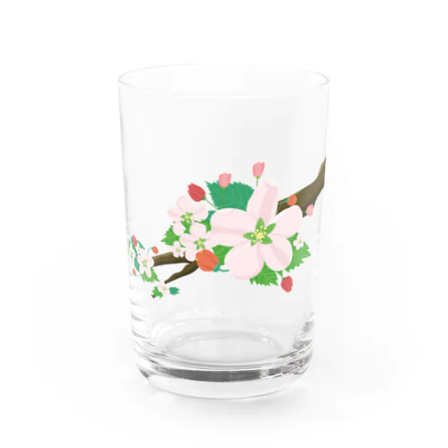 レトログラス　桜の枝 グラス