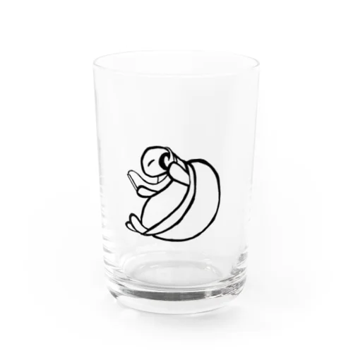 クールなかめさん Water Glass