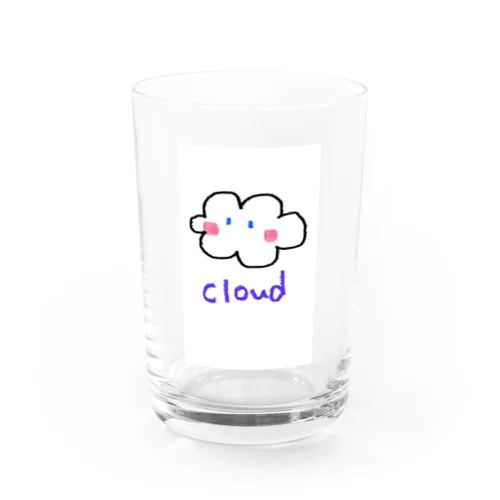 もこもこ雲〜〜cloud〜〜 Water Glass