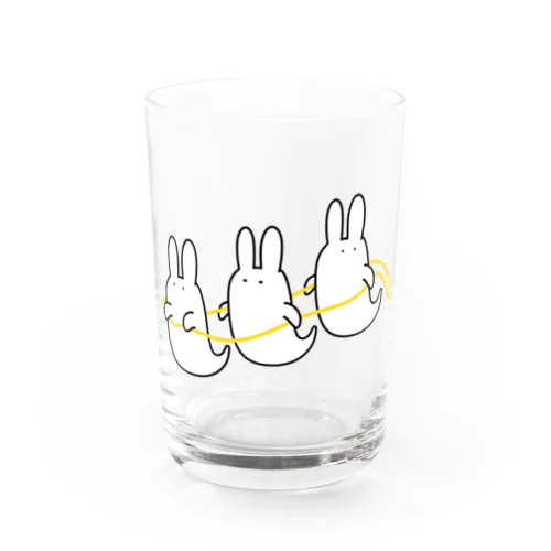 おばけうさぎ列車 Water Glass