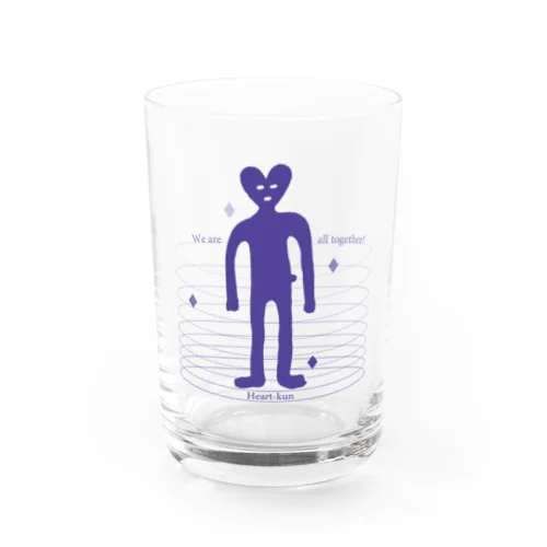 Heart-kun Water Glass
