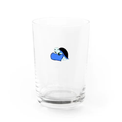 かめくん　ブルー Water Glass