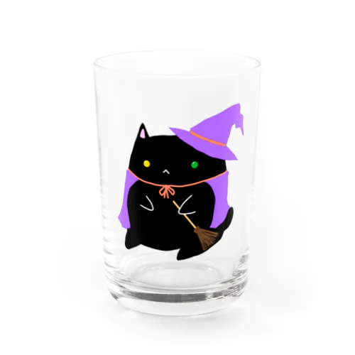 魔女くろねこ Water Glass