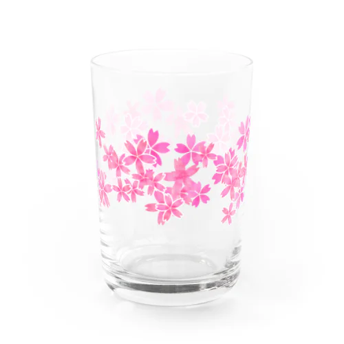 桜咲くコップ、カップ グラス
