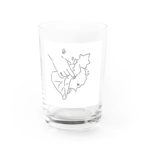 こぼしたプロテイン Water Glass