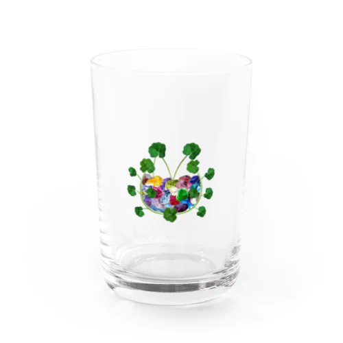 ADHLM clover Water Glass