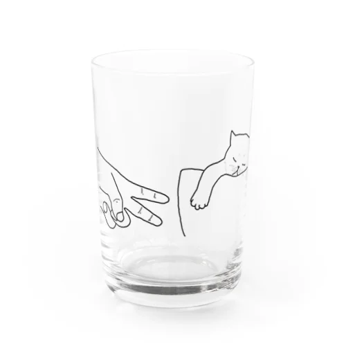 猫ジャンケン Water Glass