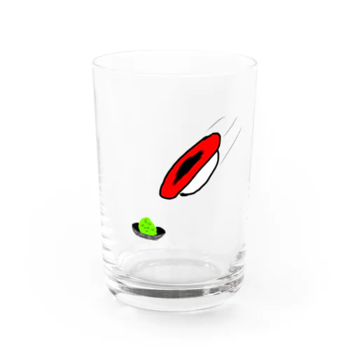 流れ寿司 Water Glass