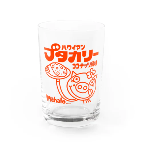 ブタカリー Water Glass