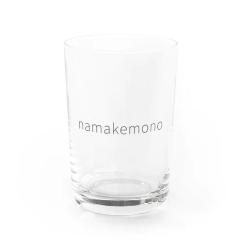 ナマケモノT（ロゴ） グラス