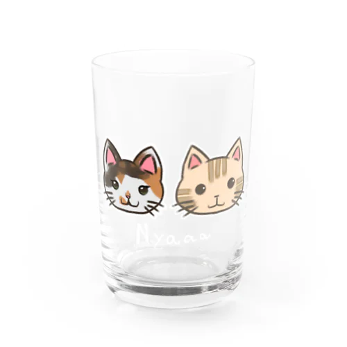 つーふーコンビ Water Glass