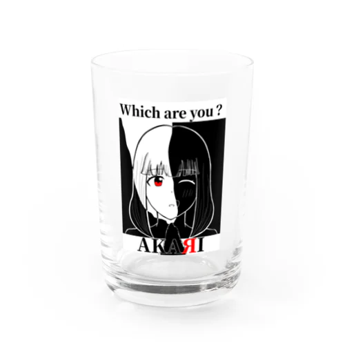 あかりちゃん Which are you? Water Glass