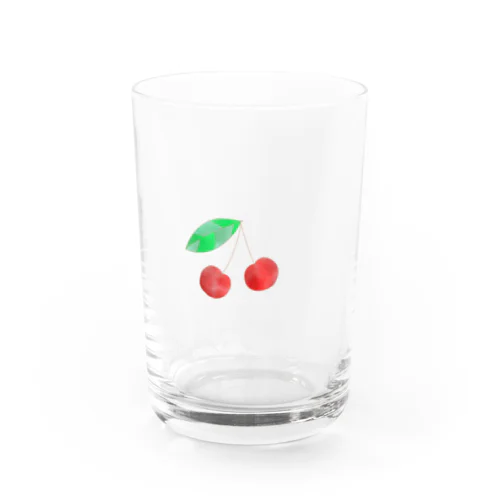 さくらんぼ((赤)) Water Glass