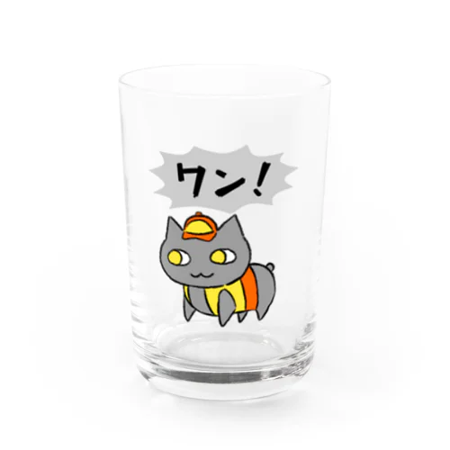 遠吠えマミ猫 Water Glass