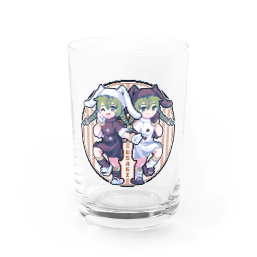 うさぎはうさぎ☆ Water Glass