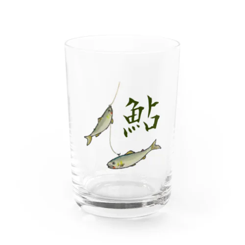 鮎  「友釣り」 Water Glass