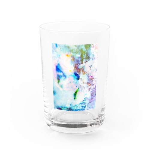 bule Water Glass