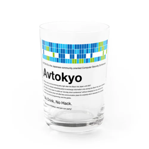 AVTOKYO2011モデル Water Glass