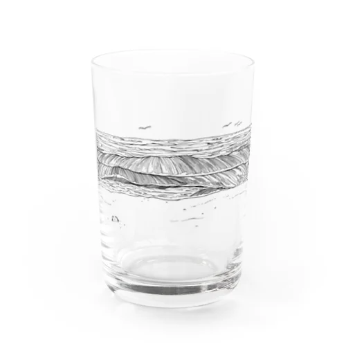 うみとかに Water Glass