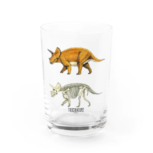 トリケラトプス Water Glass