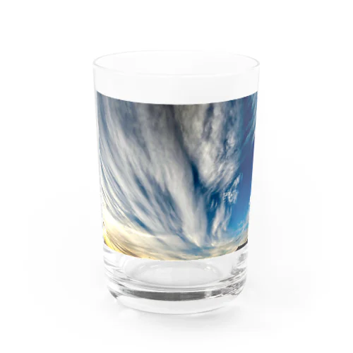 寄り添う龍雲 Water Glass