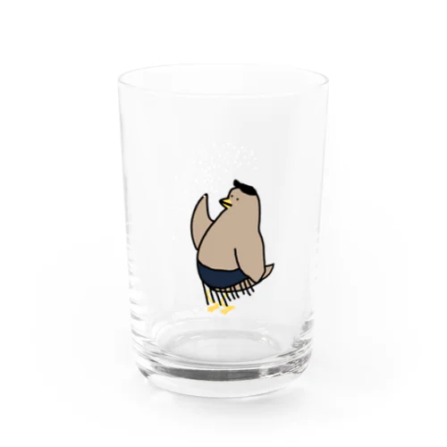 相撲とり Water Glass