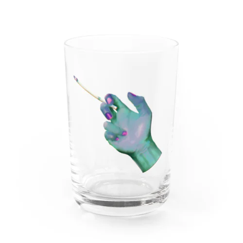 喫煙　青 Water Glass