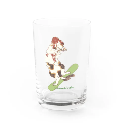 yukiasobi-neko 2 Water Glass