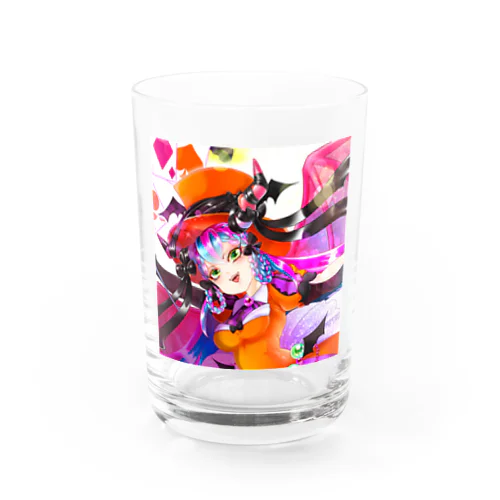 2021ハロウィン（顔アップ） Water Glass