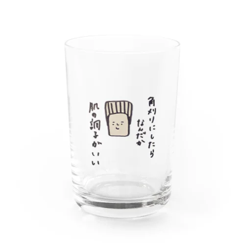 角刈りがキメテ Water Glass