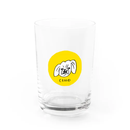 珍妙な犬 Water Glass