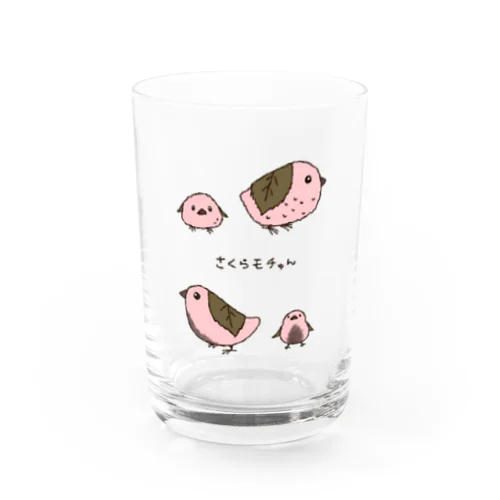 さくらモチゅん Water Glass