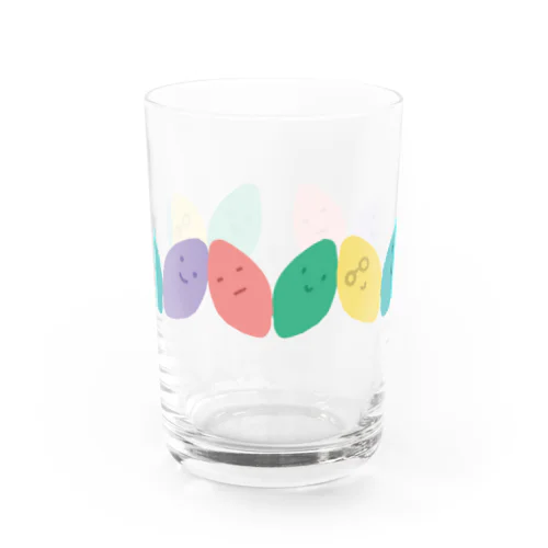 カラフルおいも（多め） Water Glass