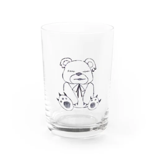 Yamiクマさん Water Glass